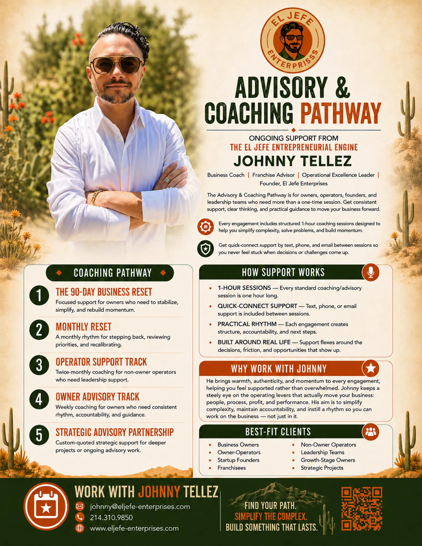 Our Advisory & Coaching Pathway for Owners