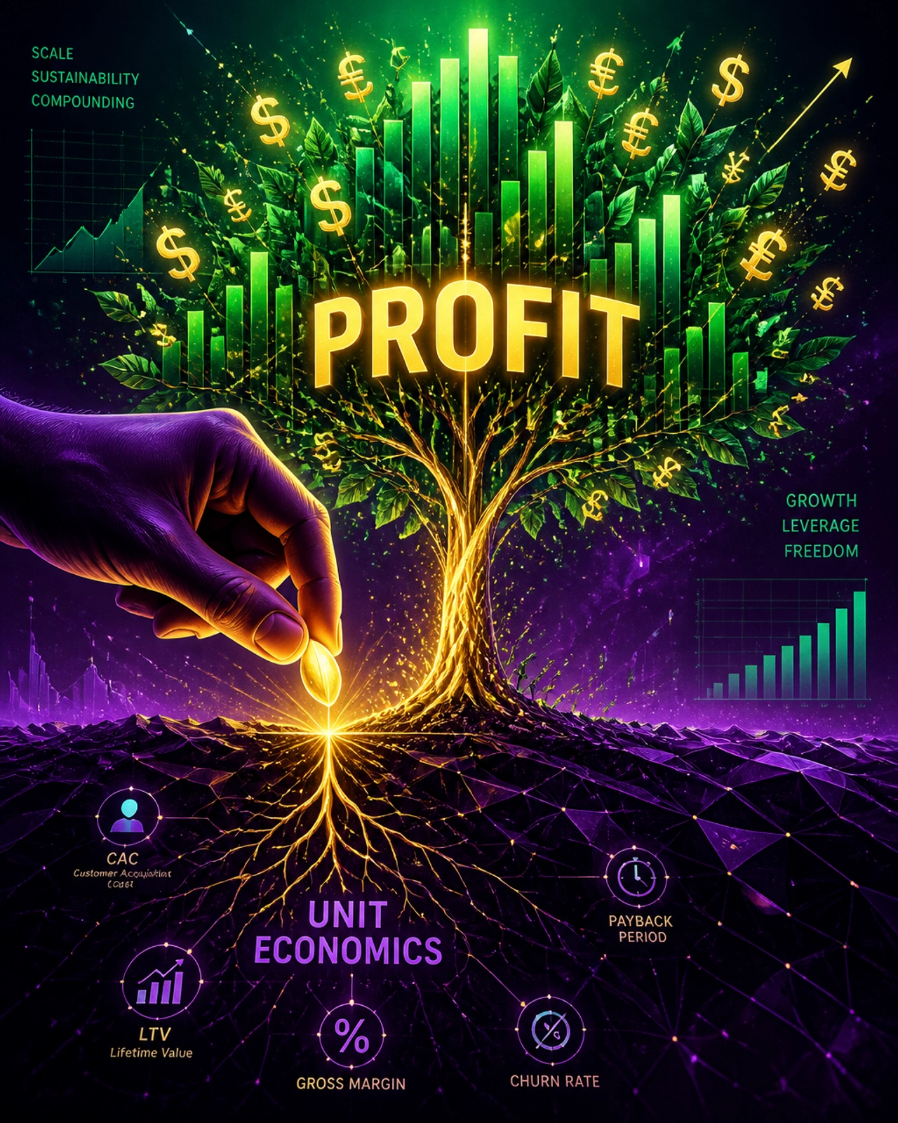 Profit and Unit Economics Illustration