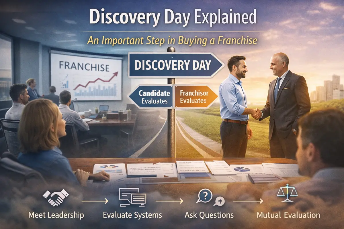 Discovery Day explained franchise process illustration