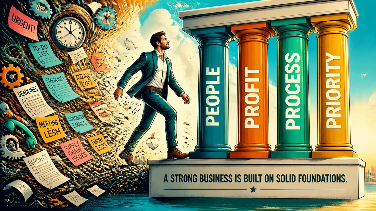 People, Profit, Process, and Priority: The 4 Pillars of a Scalable Franchise Business Model