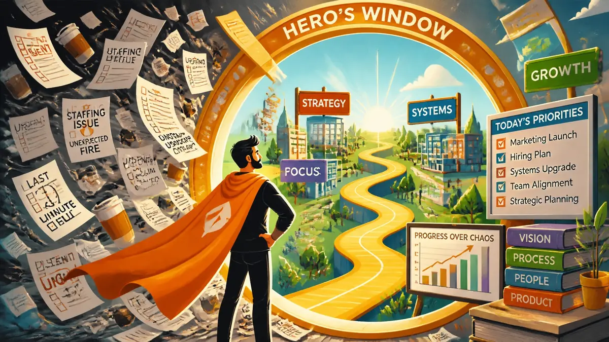 The Hero’s Window: Why Year 2 is the Most Dangerous Time for Your Business