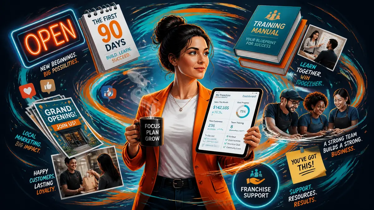 What Nobody Tells You About the First 90 Days of Franchise Ownership