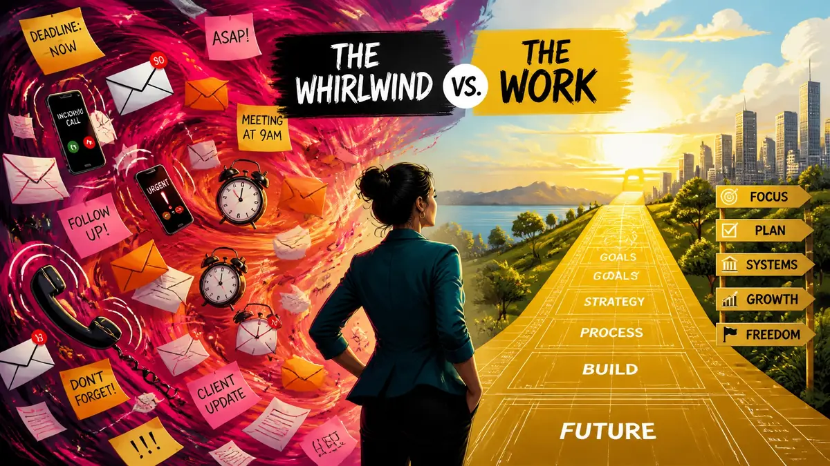 The Whirlwind vs. The Work: Why You’re Busy but Not Moving the Needle