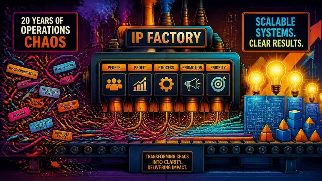 The ‘IP Factory’: How I’m Turning 20 Years of Ops Chaos Into Scalable Systems (With a Little Help from AI)